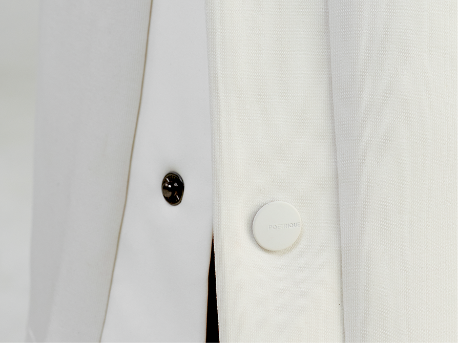 Branded Snap Button Slit