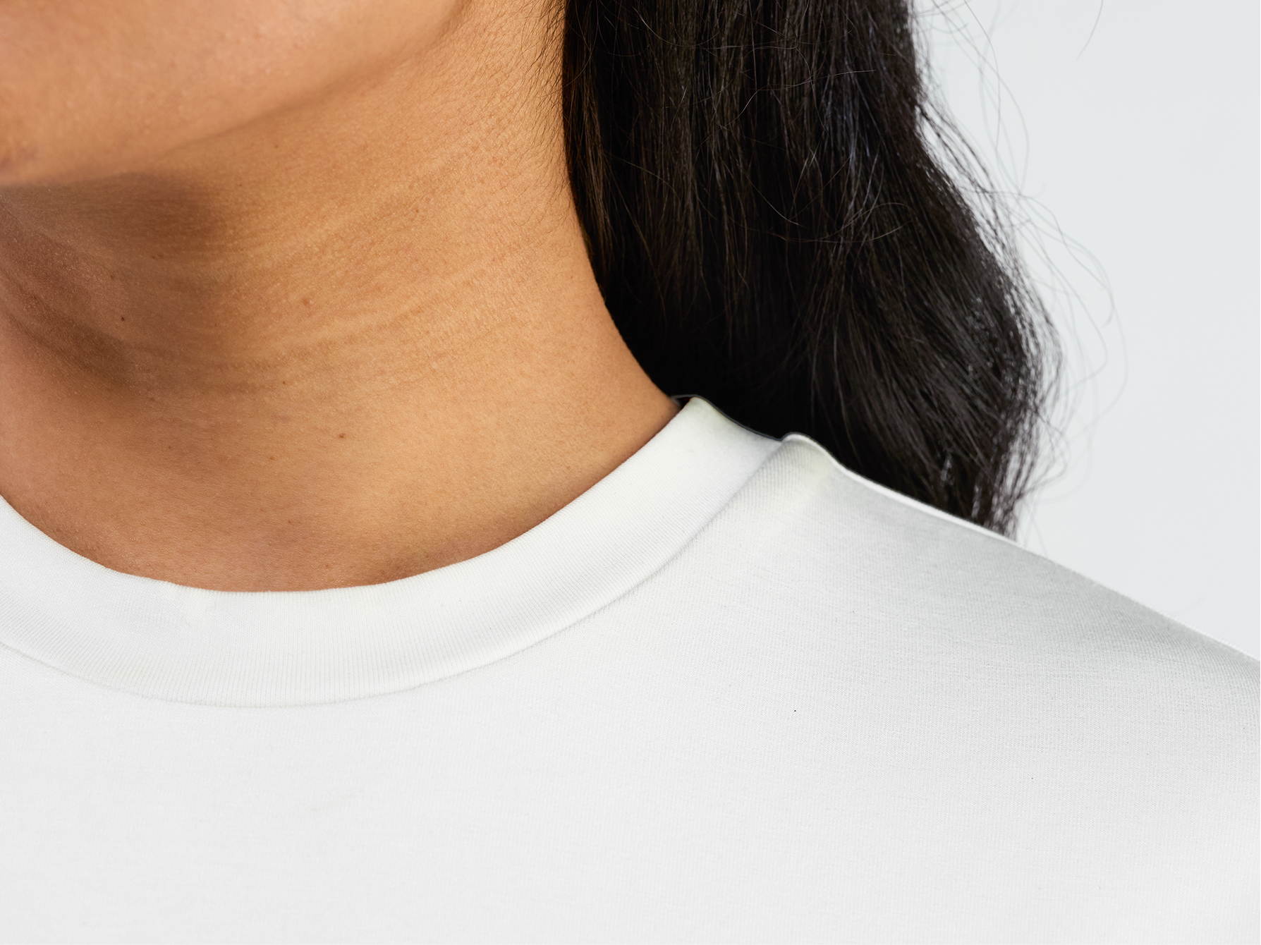 Soft Crew Neckline