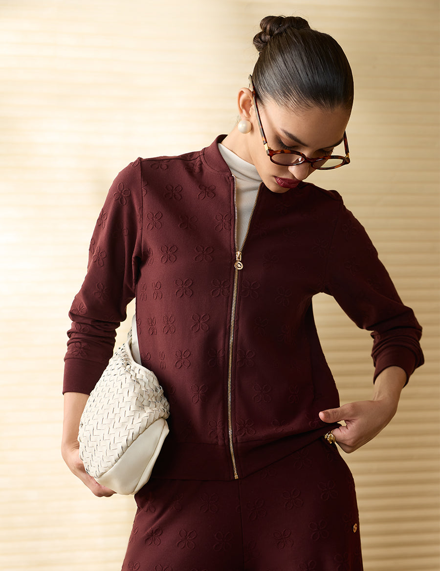 Classic Jacquard Jacket