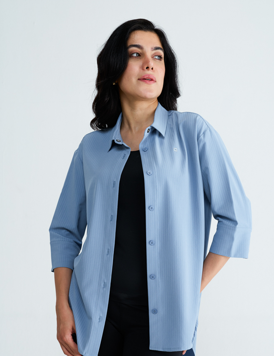 SeeQ Oversized Collar Shirt