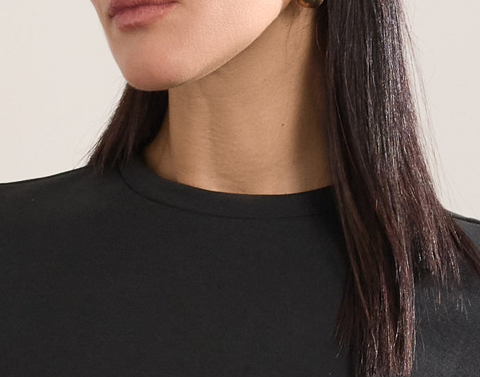 Soft Crew Neckline